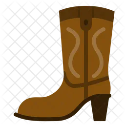 Cowgirl-Stiefel  Symbol