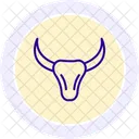 Cowhorn Silhouette Cowhorn Silhouette Icon