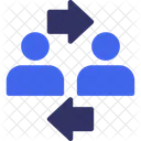 Coworker interaction  Icon