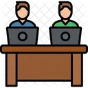 Coworkers Friends Group Icon