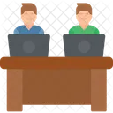 Coworkers Friends Group Icon