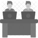 Coworkers Friends Group Icon
