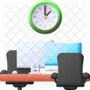 Coworking Negocio Oficina Icono