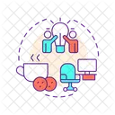 Coworking spaces  Icon