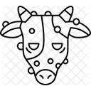 Cowpox Cattle Fever Icon