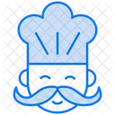 Cozinheiro Chef Cozinha Ícone