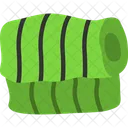 Cozy Blanket Warm Throw Snuggly Blanket Icon