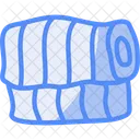Cozy Blanket Warm Throw Snuggly Blanket Icon