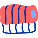 Cozy Blanket Warm Throw Snuggly Blanket Icon