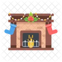 Cozy Fireplace  Symbol