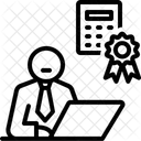 Cpa 공인회계사 예산 아이콘