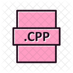 Cpp Icon - Download in Colored Outline Style