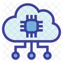 Cpu Processor Cloud Icon