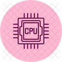 CPU ペンタグロー アイコン