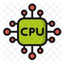 CPU Memoria RAM Processador Ícone