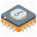 Cpu Central Processor Computer Chip Icon