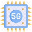 CPU 5G  Icono