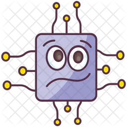 Cpu Chip  Icon