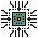 Cpu Chips Digital Icon