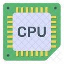 Processor Chip Integrated Circuit Cpu Chip Icon