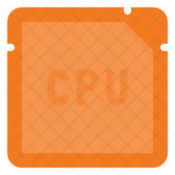 Cpu chip  Icon