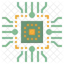 Cpu Chips Digital Icon