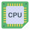 Processor Chip Integrated Circuit Cpu Chip Icon