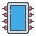 Microprocessor Microchip Computer Chip Icon