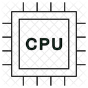Cpu Chip  Icon