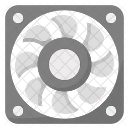 Cpu Cooling Fan  Icon