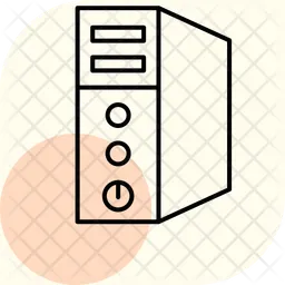CPU de la computadora  Icono