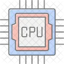 Cpu Lineal Color Icon Icon