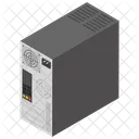 CPU Unite Centrale De Traitement Cerveau Informatique Icon