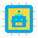 Cpu Robotics Chip Icon
