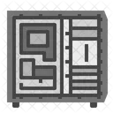 Computer Case Technology Icon