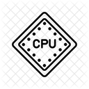 Cpu Chip Cpu Circuit Icon