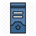 Processor Chip Computer Icon