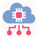 Cpu Processor Cloud Icon