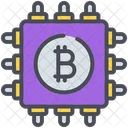 Cpu Cryptocurrency Mining Icon