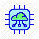 Cpu Network Processor Icon