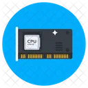 Cpu Processor Cpu Chip Microprocessor Icon