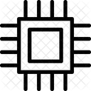 CPU Puce Microprocesseur Icône