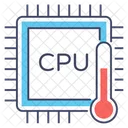 Cpu Chip Computer Chip Microprocessor Icon