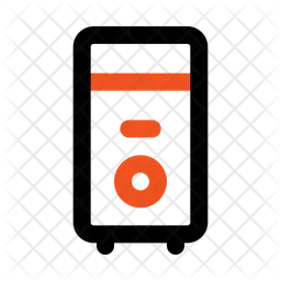 Cpu tower  Icon