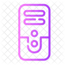Cpu Tower Data Storage Icon