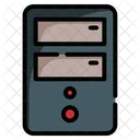 Cpu Tower Button Data Icon