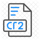 Cr canon raw image file  Icon