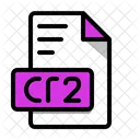 Cr canon raw image file  Icon