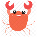 Crab Cute Smile Icon