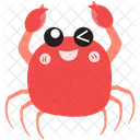 Crab Cute Smile Icon